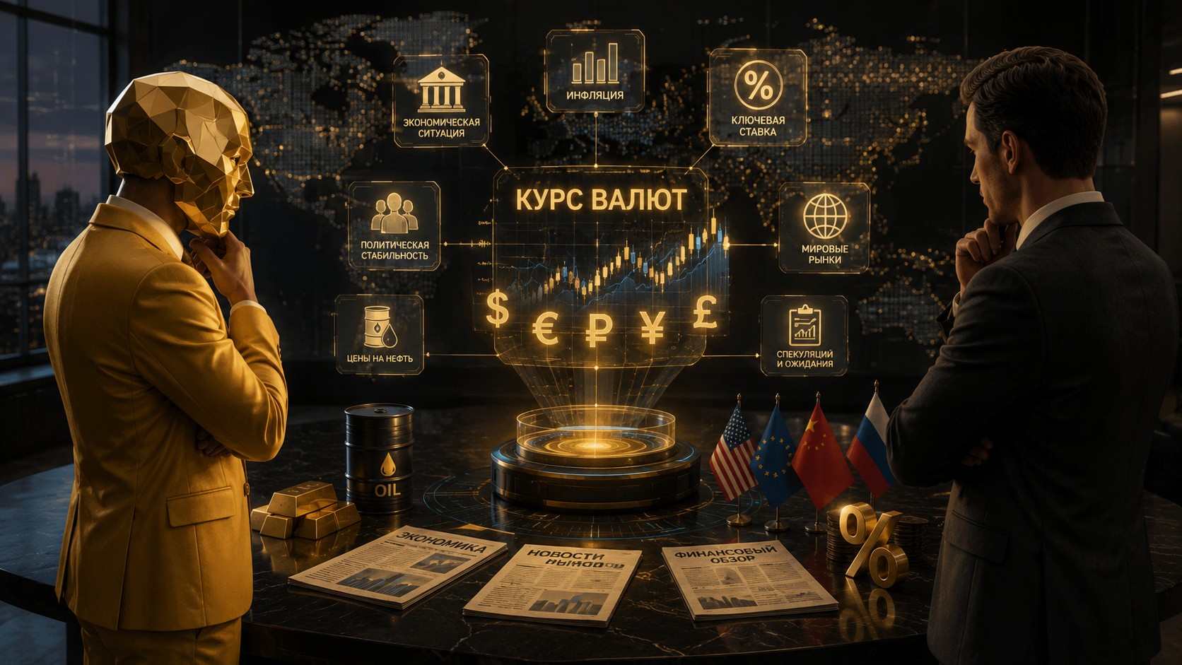 От чего зависит курс валют и как он формируется
