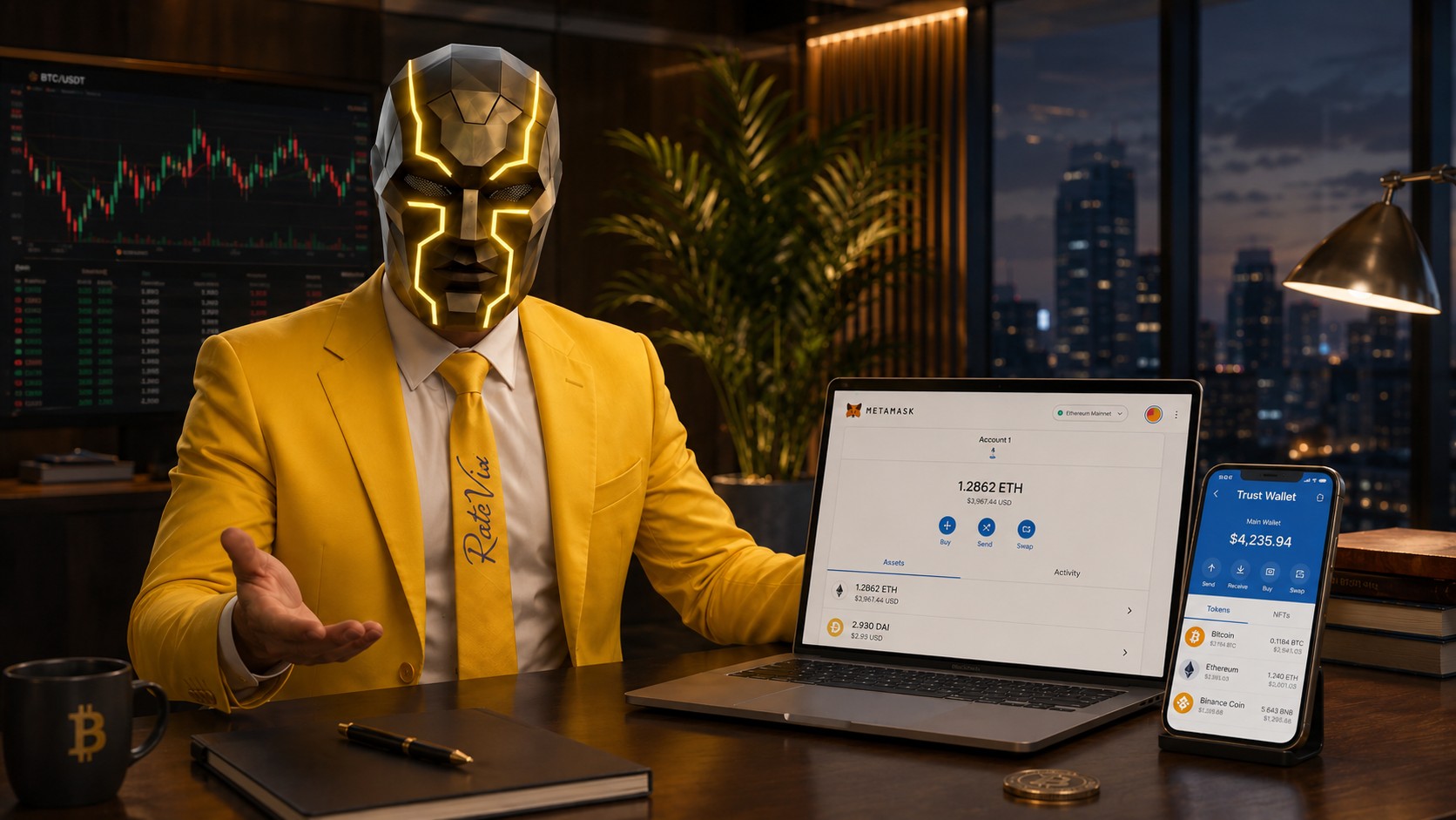 Сравнение MetaMask и Trust Wallet
